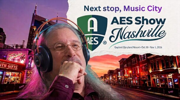 Matthew presents at AES Nashville