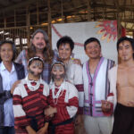 Matthew with aboriginal friends in the mountains of Taiwan.