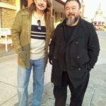 Matthew with China artist/activist Ai weiwei