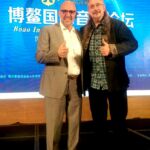 Matthew with Dutch tenor Martin Hurkens.