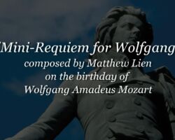 "Mini-Requiem for Wolfgang"